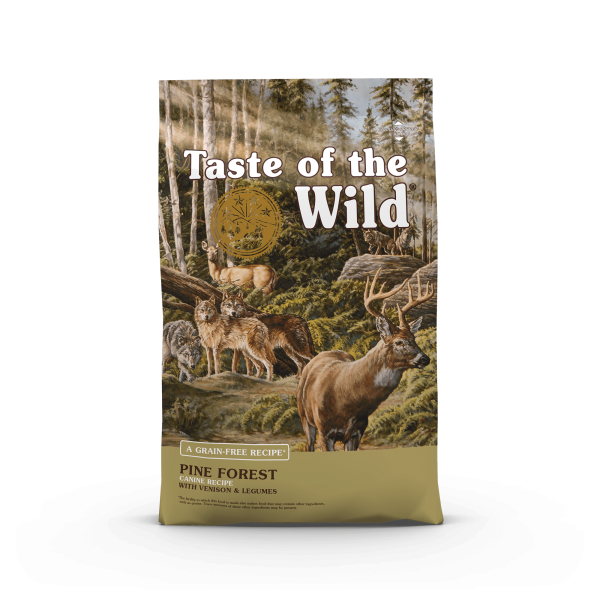 Taste of the wild venado legumbres perro 12.2 kg