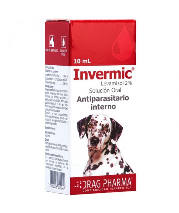 INVERMIC PERRO, GOTAS 10 ML