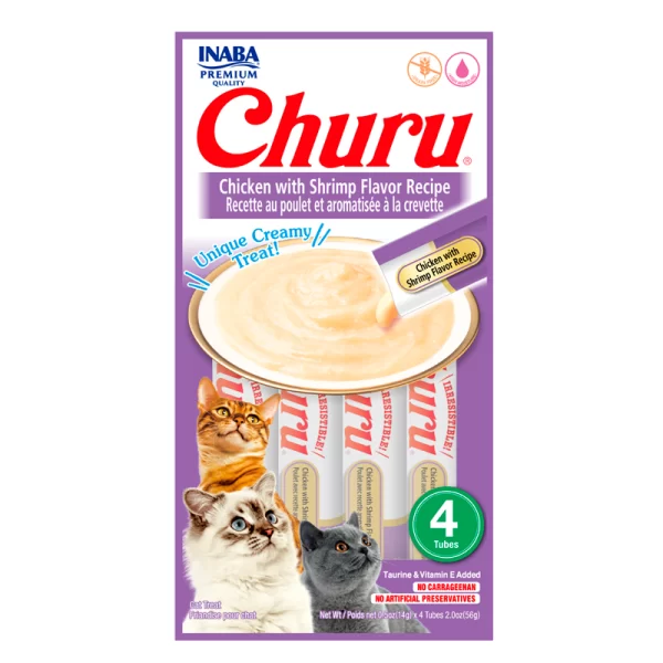 CHURU CAT POLLO Y CAMARÓN