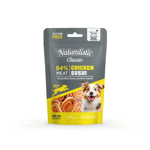 NATURALISTIC'S CHIKEN SUSHI DOG