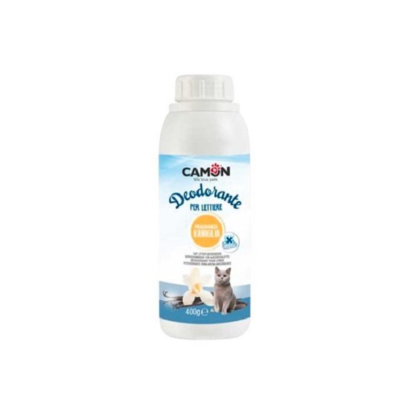 CAMON DESODORANTE  PARA BANDEJAS SANITARIAS GATO VAINILLA