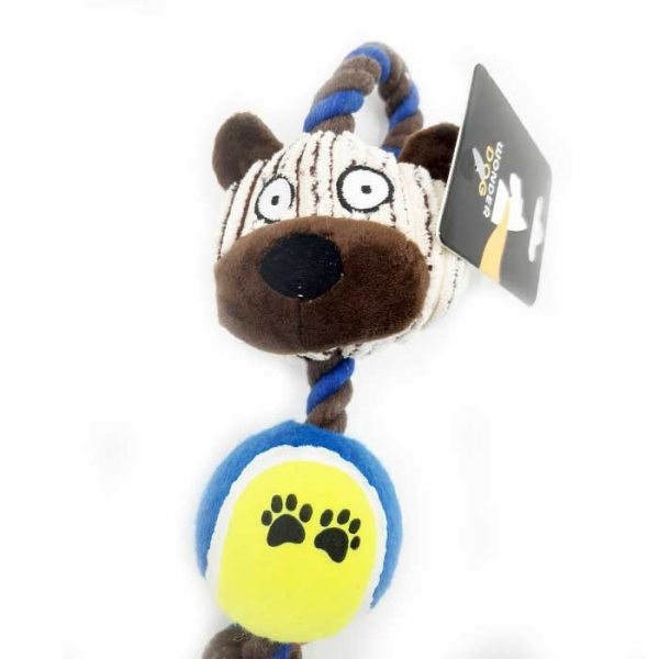 JUGUETE PELUCHE CUERDA MAS PELOTA - Imagen 2