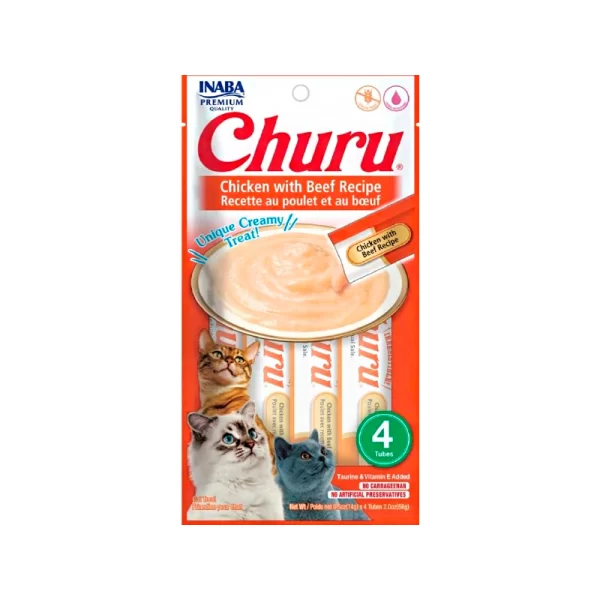 CHURU CAT POLLO Y CARNE