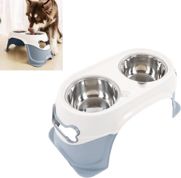 Plato Doble Con Pedestal