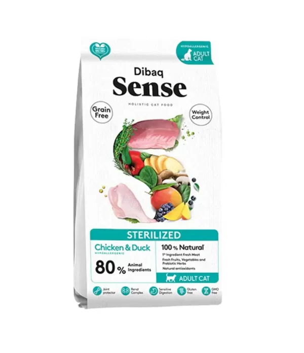 Sense Cat Sterilized Pollo y Pato  6 Kg