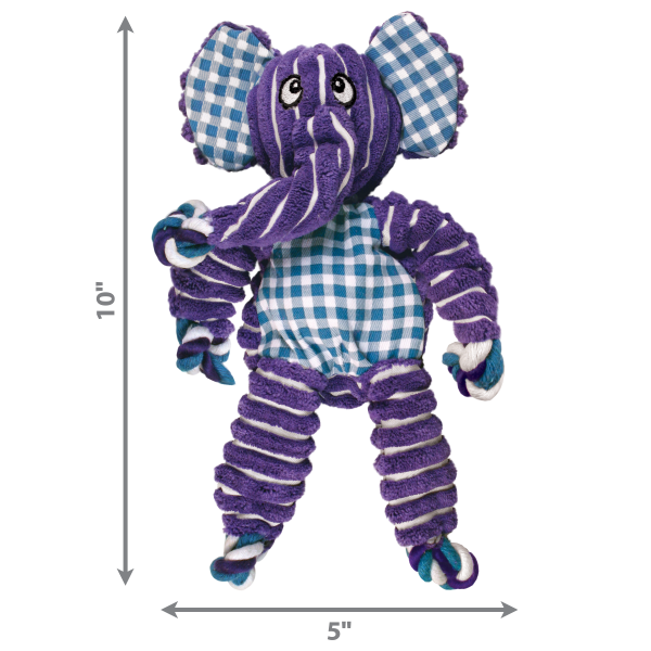 KONG FLOPPY KNOTS ELEPHANT S/M - Imagen 2