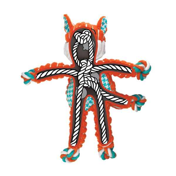 KONG FLOPPY KNOTS FEEL ME - Imagen 3