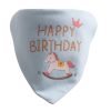 COLLAR CON PAÑUELO FELIZ CUMPLEAÑOS TALLA  M - Imagen 4