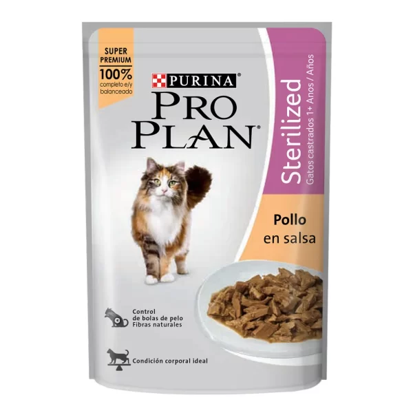 Pouch Proplan Gato adulto Esterilizado 85gr