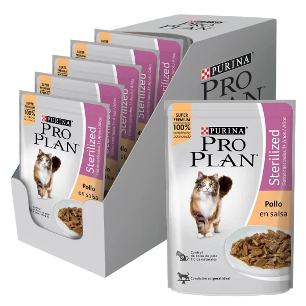 Pouch Proplan Gato adulto Esterilizado 85gr - Imagen 3