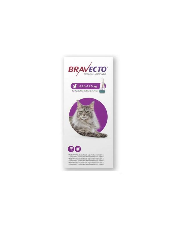 Bravecto Gato 6,25 A 12,5kg