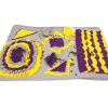 ALFOMBRA OLFATIVA MORADA L 68*48CM - Imagen 2