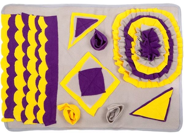 ALFOMBRA OLFATIVA MORADA L 68*48CM