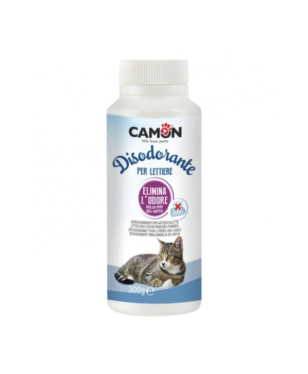 POLVO REMOVEDOR OLOR SANITARIO GATO 300GR