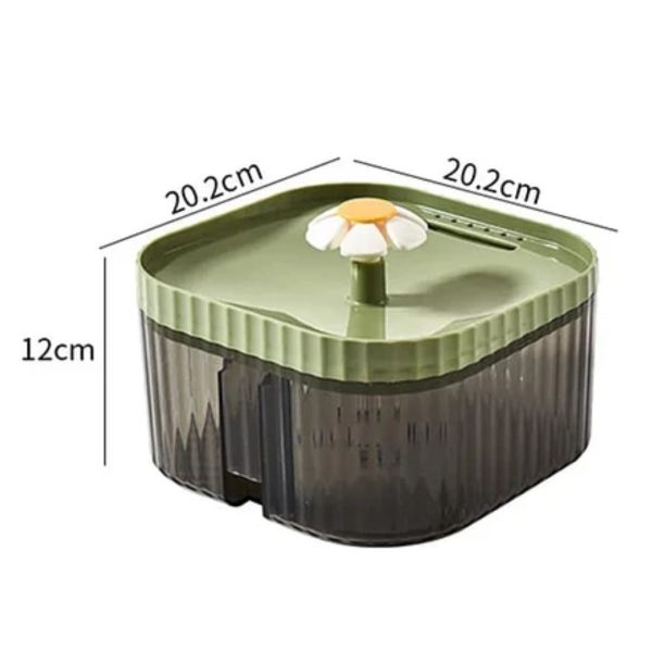 FUENTE DE AGUA FLOR PEQUEÑA 2.5L