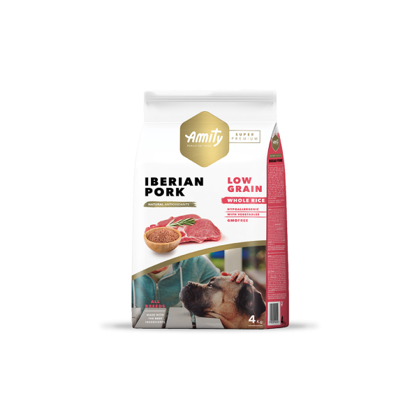 Amity Perro Adulto Cerdo 4kg