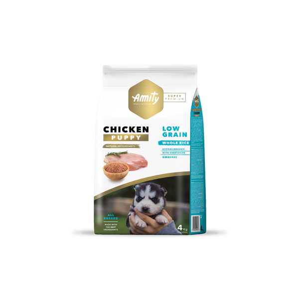 Amity Puppy Pollo 4kg