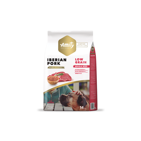 Amity Perro Adulto Cerdo 14kg