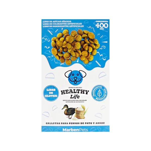 Galletas Healthy Life Pato y Arroz