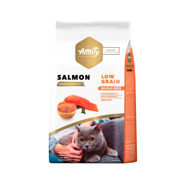Amity Gato Adulto Salmón 7kg