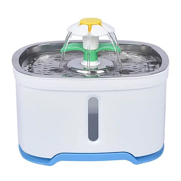 FUENTE FLOR ACERO INOXIDABLE OBALADA 2.5L