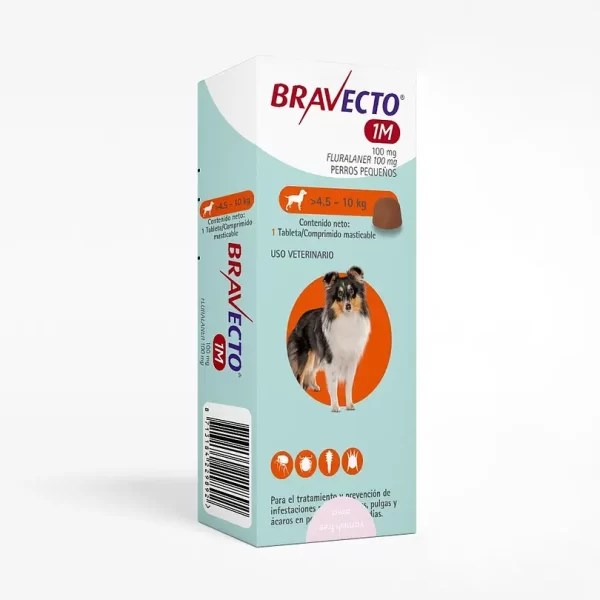 BRAVECTO  >4,5 - 10KG 1MES