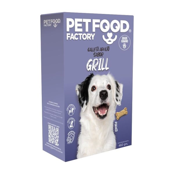 PETFOOD GALLETA SABOR GRILL 460GR