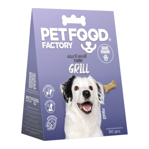 PETFOOD GALLETA SABOR GRILL 80GR