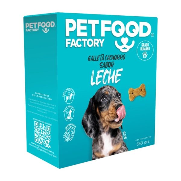 PETFOOD GALLETA SABOR LECHE 350GR