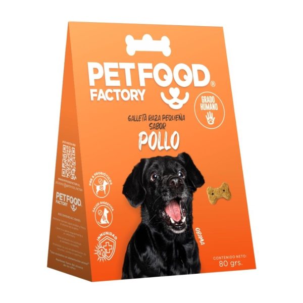 PETFOOD GALLETA SABOR POLLO 80GR