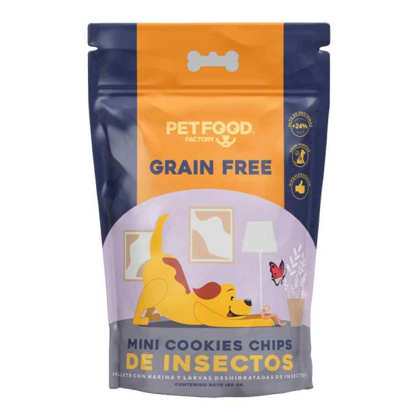 PETFOOD GALLETAS DE INSECTOS 180GR