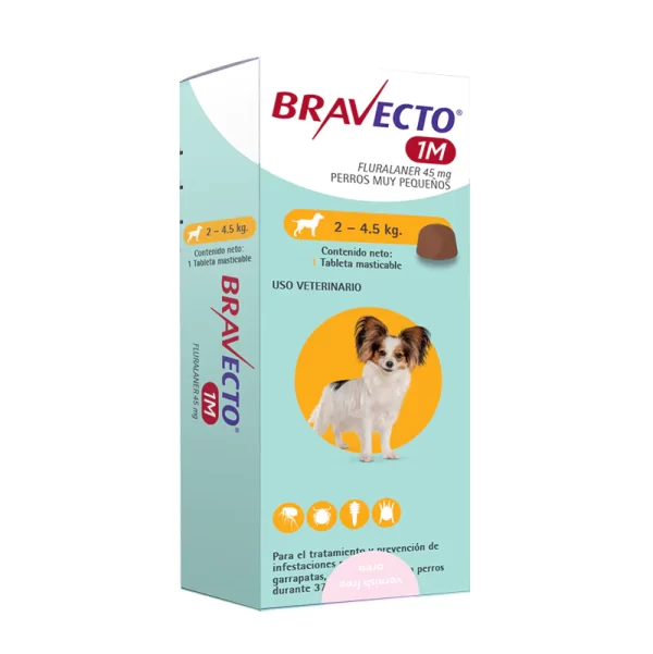 BRAVECTO 2 - 4,5KG 1MES