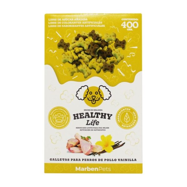Galletas Healthy Life Pollo y Vainilla