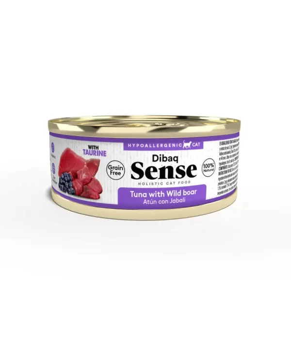 Lata Sense Gato Atún y Jabalí 70gr