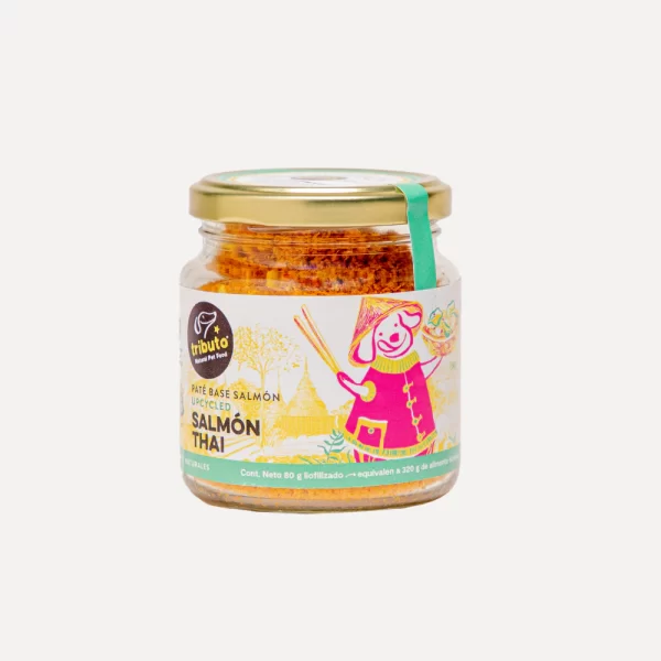 Pate Tributo Liofilizado Crudo – Salmón Thai