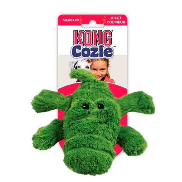 KONG PELUCHE COZIE- ALLIGATOR M