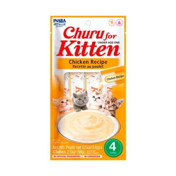SNACK CHURU POLLO KITTEN