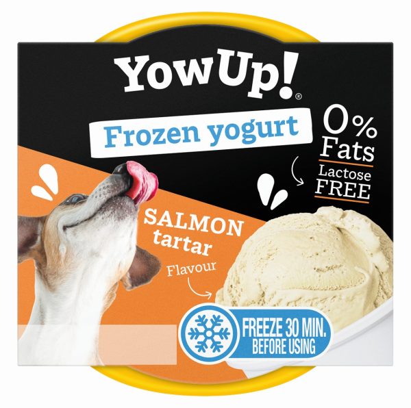 YOGURT - HELADO DE SALMÓN PARA PERRO 110 GR