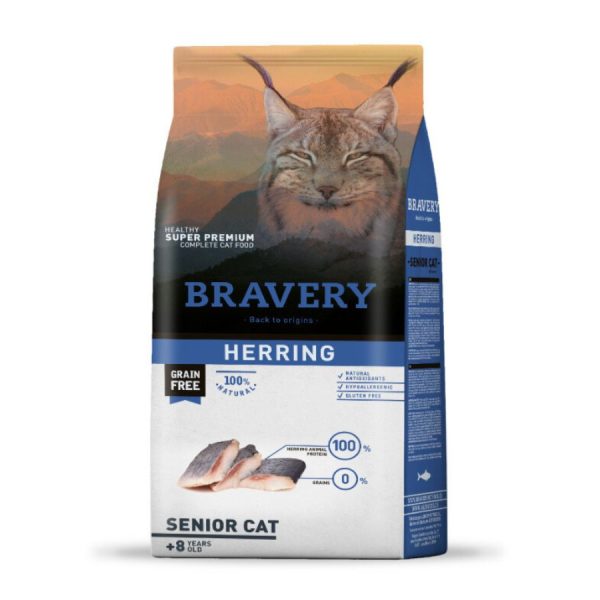 BRAVERY SENIOR GATO HERRING 2 KG